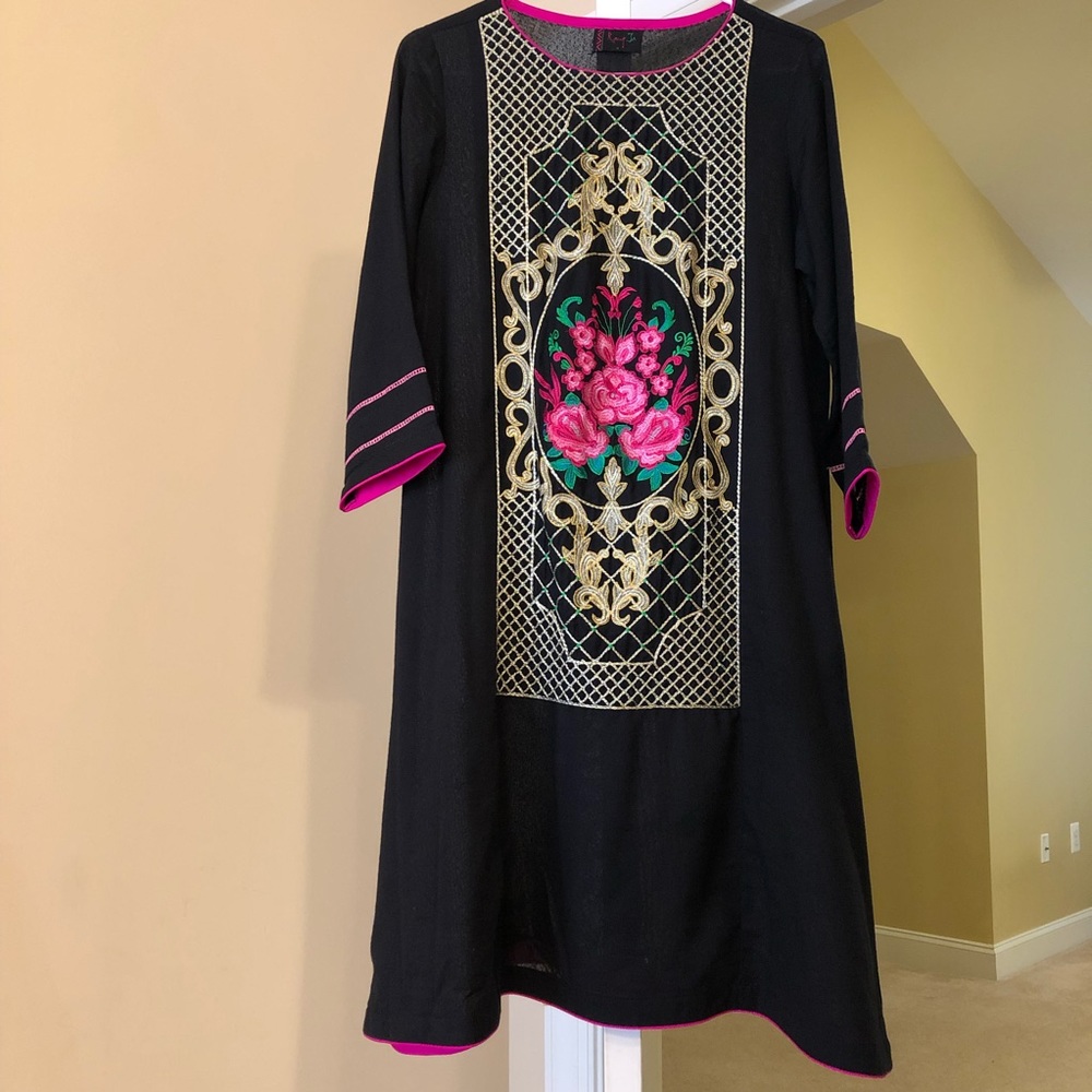 RANG JA Pakistani Embroidered Kurta Kameez